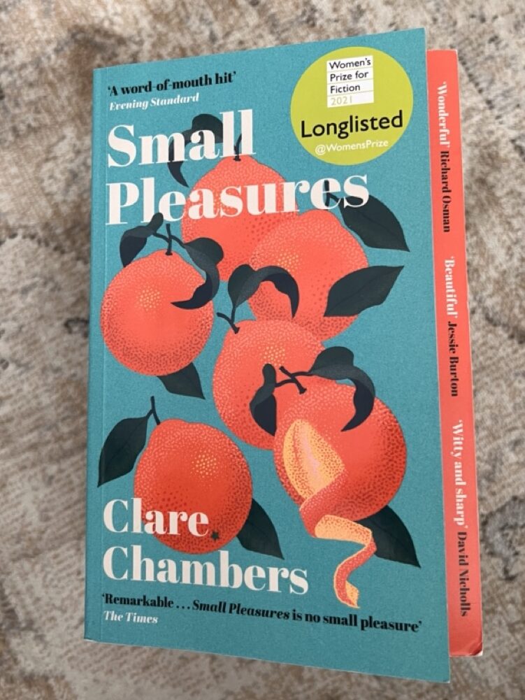 Quote from Small Pleasures by Clare Chambers